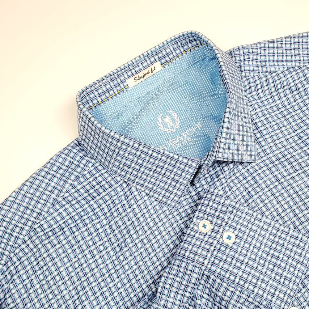 Bugatchi Uomo Geometric Shaped Fit Button Down XL